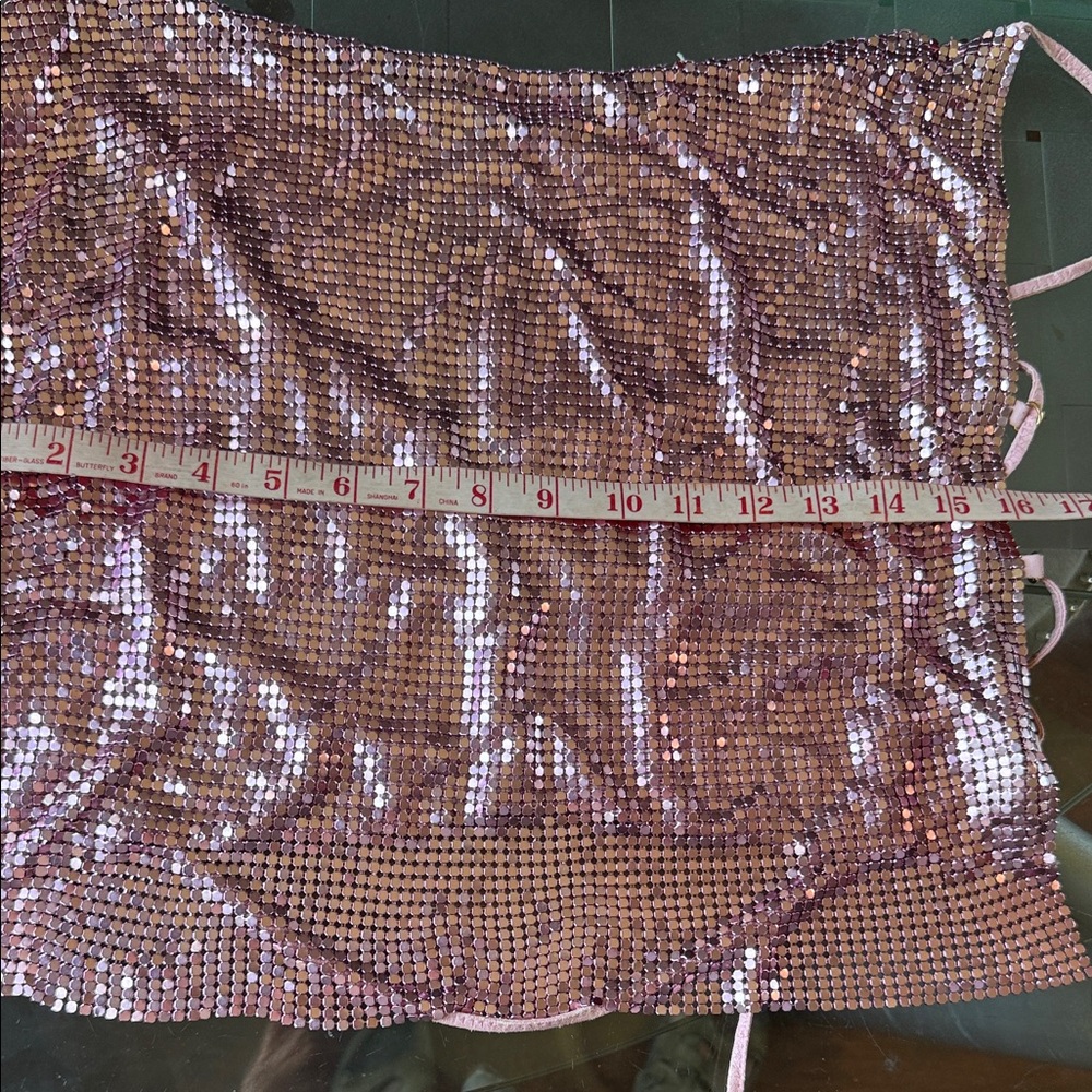 Glamorous Pink Sequin Camisole - image 8